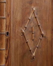 Load image into Gallery viewer, Faux Bamboo Cabinet
