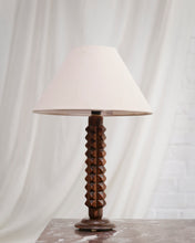 Load image into Gallery viewer, Charles Dudouyt Carved Table Lamp
