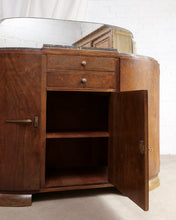 Load image into Gallery viewer, Art Deco Stepped Walnut Sideboard
