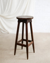 Load image into Gallery viewer, Midcentury Oak Bar Stool

