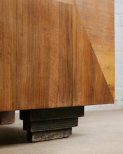 Load image into Gallery viewer, Art Deco Cabinet With Geometric Marquetry
