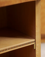 Load image into Gallery viewer, Maple Walnut Veneer Bedside Tables
