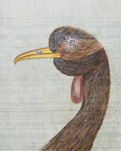 Load image into Gallery viewer, Large Framed Silk Art Of A Bird
