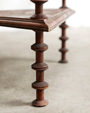 Load image into Gallery viewer, Triangular Folk Art French Table
