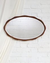 Load image into Gallery viewer, Oak Wavy Mirror

