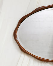 Load image into Gallery viewer, Oak Wavy Mirror
