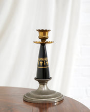 Load image into Gallery viewer, Scalloped Edge Hand Painted Candle Stick

