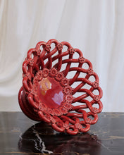Load image into Gallery viewer, French Lattice Red Dish
