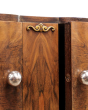 Load image into Gallery viewer, A Pair Of French Walnut Bedside Tables
