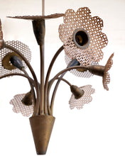 Load image into Gallery viewer, ON HOLD - Mathieu Matégot Perforated Metal Chandelier
