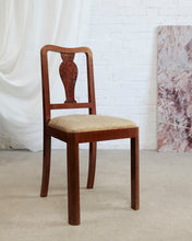 Load image into Gallery viewer, Burl Walnut Art Deco Desk With Pink Marble Top And Matching Chair
