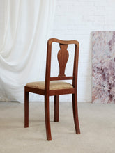 Load image into Gallery viewer, Burl Walnut Art Deco Desk With Pink Marble Top And Matching Chair
