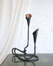 Load image into Gallery viewer, Hand Made Metal Candle Holder
