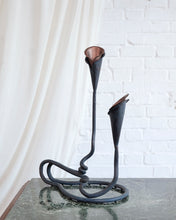 Load image into Gallery viewer, Hand Made Metal Candle Holder
