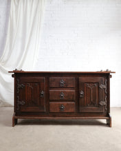 Load image into Gallery viewer, Arts And Crafts Oak Sidebaord
