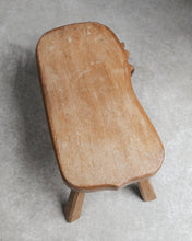 Load image into Gallery viewer, Low Wooden Stool
