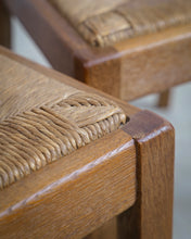 Load image into Gallery viewer, Rush Seat Ladder Back Dining Chairs
