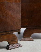 Load image into Gallery viewer, Red Marble Top Bedside Tables
