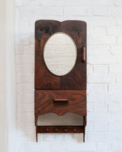 Load image into Gallery viewer, organic looking walnut cabinet 
