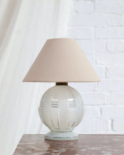Load image into Gallery viewer, Geometric Art Deco Glass Lamp
