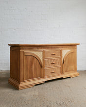 Load image into Gallery viewer, 70&#39;s Reeded Sideboard With Ceramic Inlay
