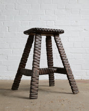 Load image into Gallery viewer, French Folk Art Stool
