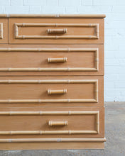 Load image into Gallery viewer, FAUX BAMBOO CHEST OF DRAWERS
