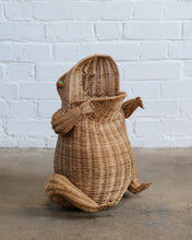Load image into Gallery viewer, WICKER FROG STORAGE BASKET
