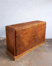 Load image into Gallery viewer, MARBLE TOP DECO SIDEBOARD
