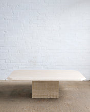 Load image into Gallery viewer, Roche Bobois Rectangle Travertine Coffee Table
