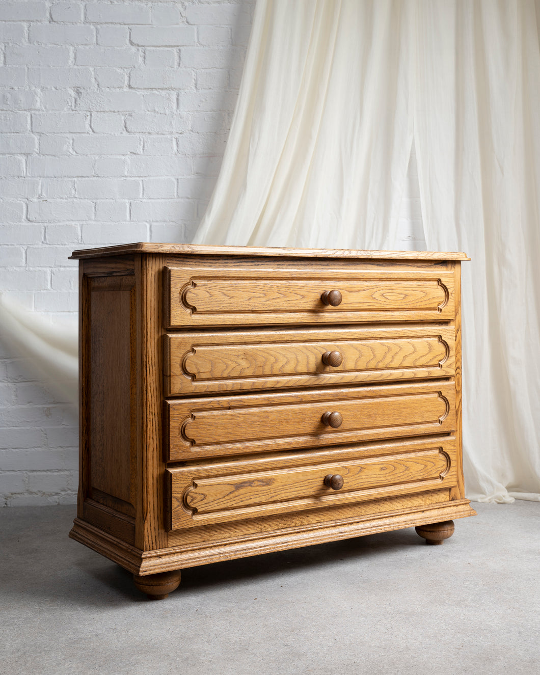 Oak Chest Of Drawers