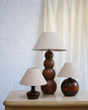 Load image into Gallery viewer, Large Wooden Bobbin Lamp
