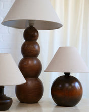 Load image into Gallery viewer, Large Wooden Bobbin Lamp
