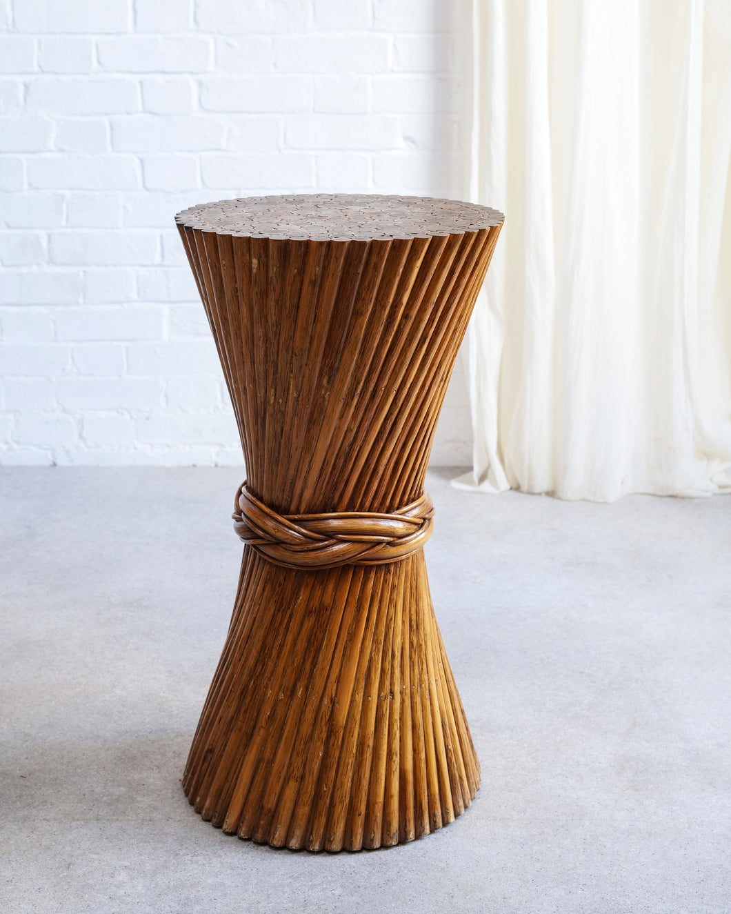 “Wheat Sheaf” Side Table by John and Elinor McGuire