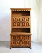 Load image into Gallery viewer, Brutalist Spanish Cabinet in Oak
