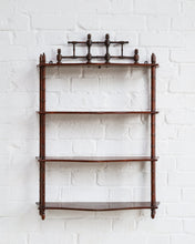 Load image into Gallery viewer, Late 19th Century French Faux Bamboo Hanging Shelves
