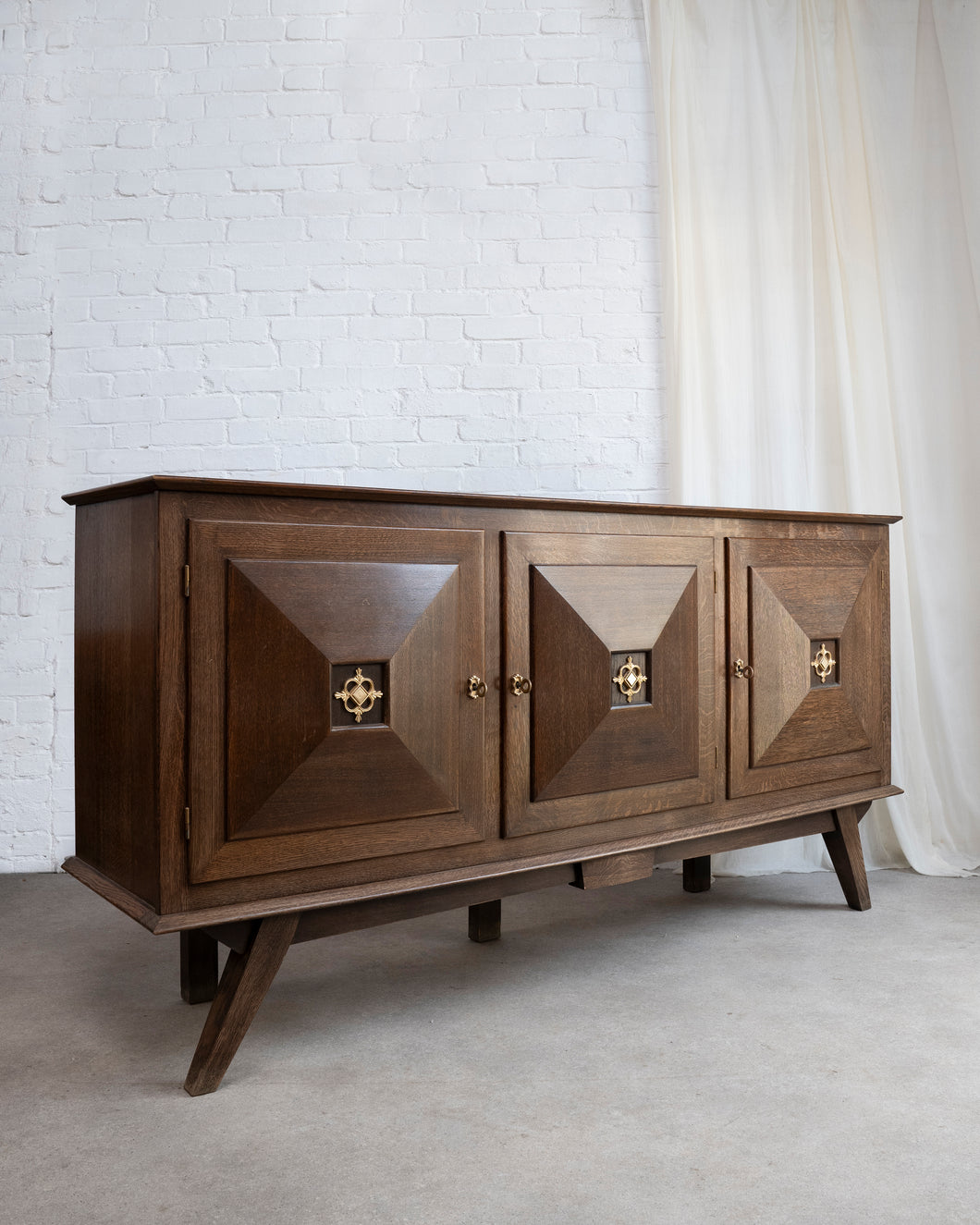 1950's French Sideboard By Nf Ameublement