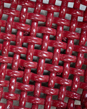 Load image into Gallery viewer, Red Braided Ceramic dish by Jerome Massier of Vallauris
