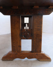 Load image into Gallery viewer, Solid Oak Spanish Hand Carved Table
