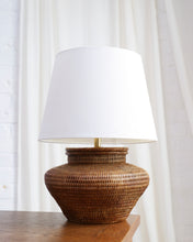 Load image into Gallery viewer, Rattan Basket Lamp

