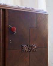 Load image into Gallery viewer, Art Deco Marble Top Sideboard
