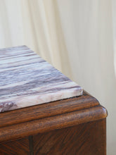 Load image into Gallery viewer, Art Deco Marble Top Sideboard
