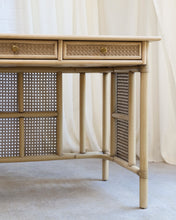 Load image into Gallery viewer, Cane and Bamboo Desk
