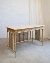 Load image into Gallery viewer, Cane and Bamboo Desk
