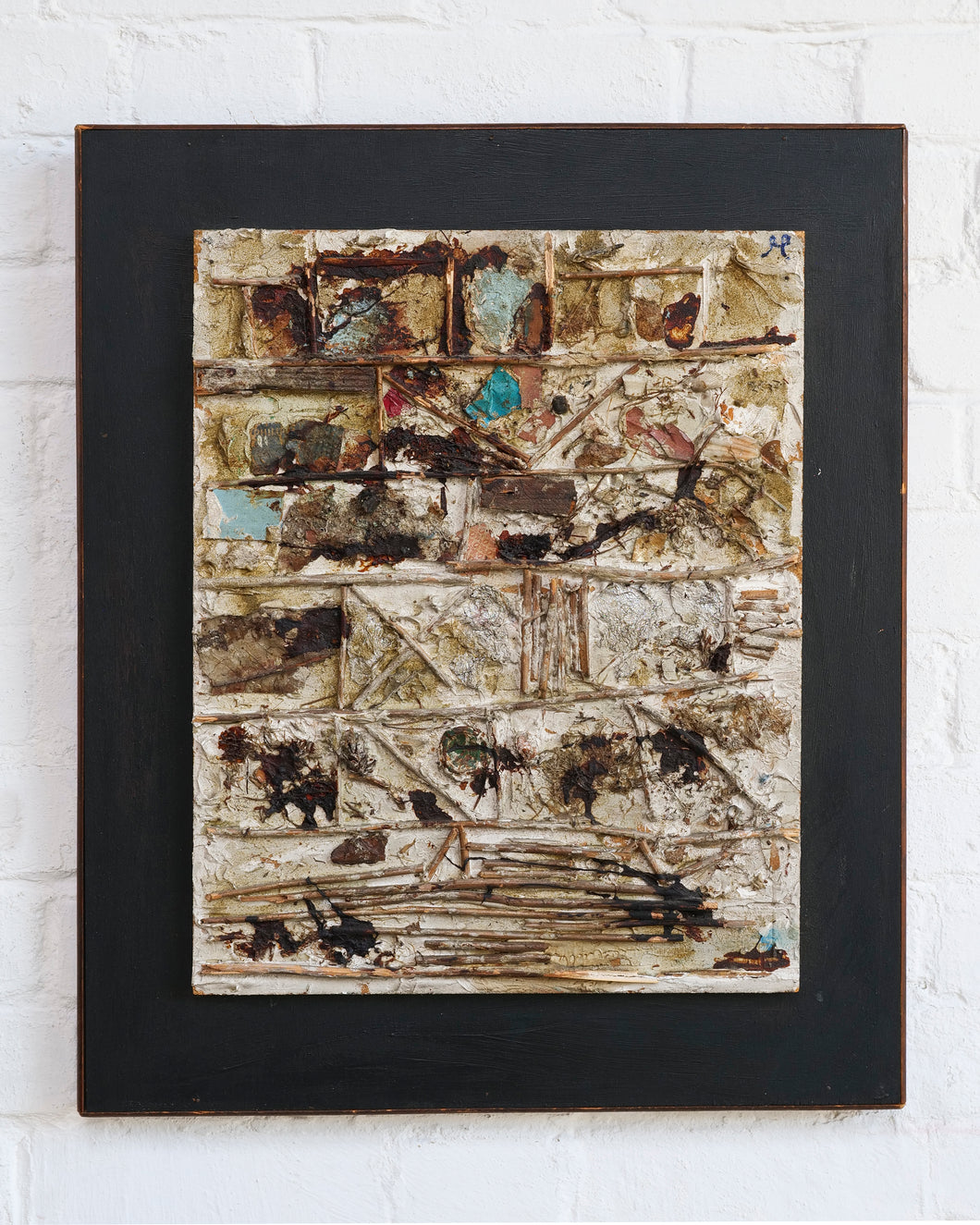 French Mixed Media Abstract