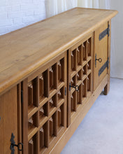 Load image into Gallery viewer, Brutalist Oak Sideboard
