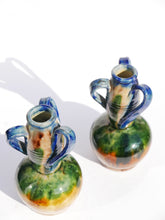 Load image into Gallery viewer, Ceramic 1920s Belgian Art Nouveau Drop Glaze Vase
