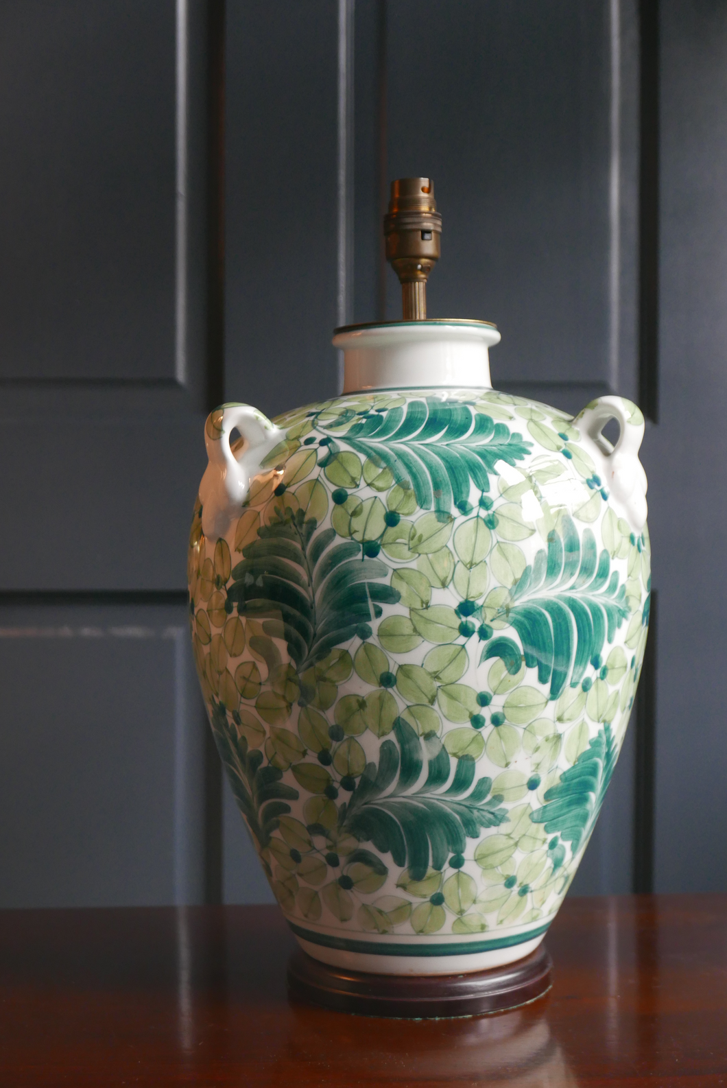Hand Painted porcelain lamp  