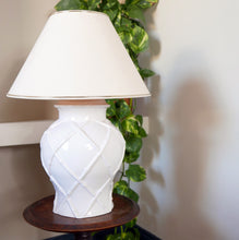 Load image into Gallery viewer, French Bamboo Ceramic Lamp
