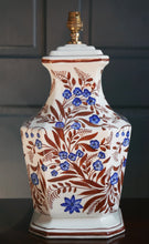 Load image into Gallery viewer, Vintage Hand Painted Spanish Lamp Base
